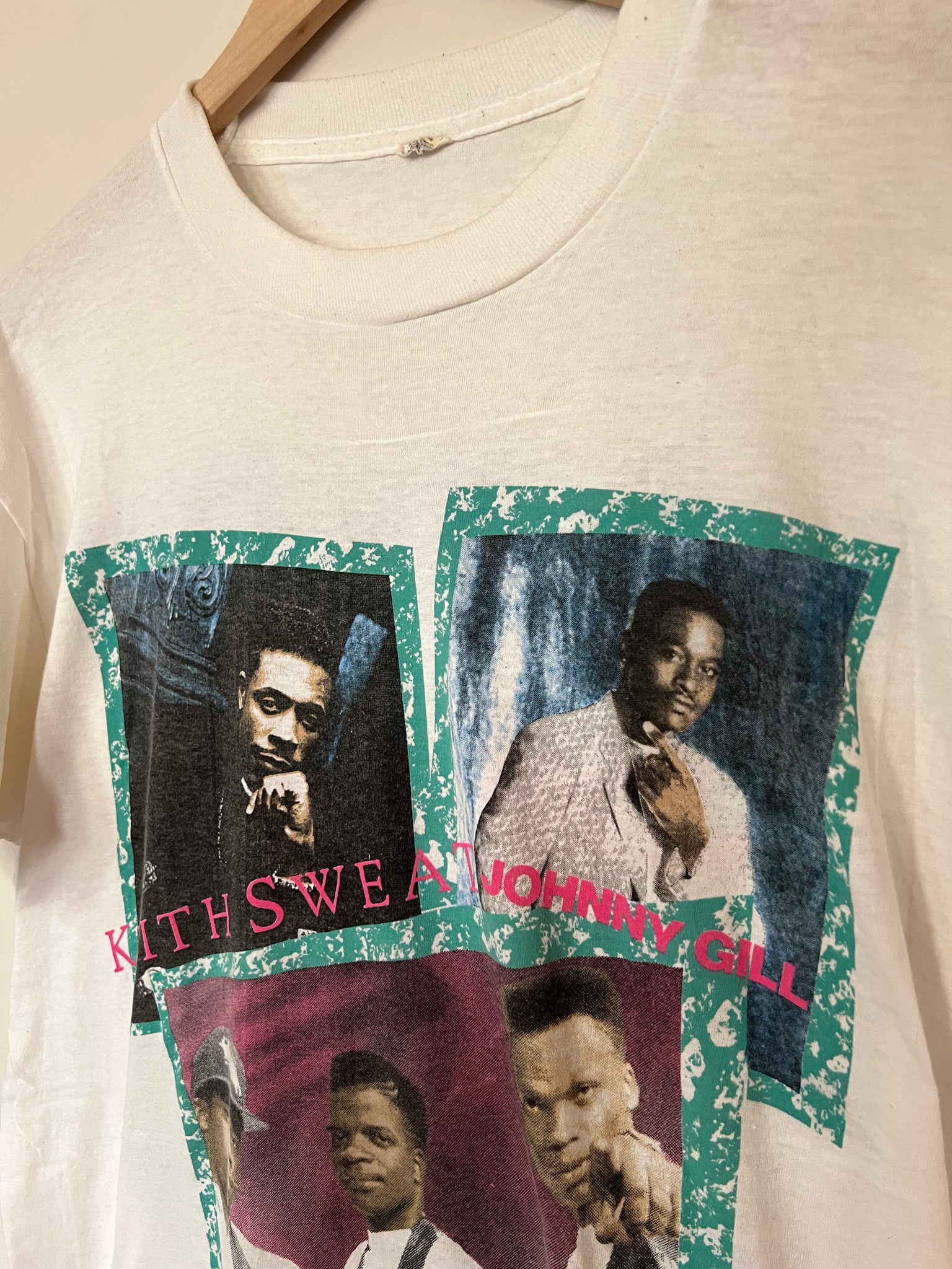 KEITH SWEAT, JOHNNY GILL, BEL BIV DEVOE VINTAGE TEE 1990-1991