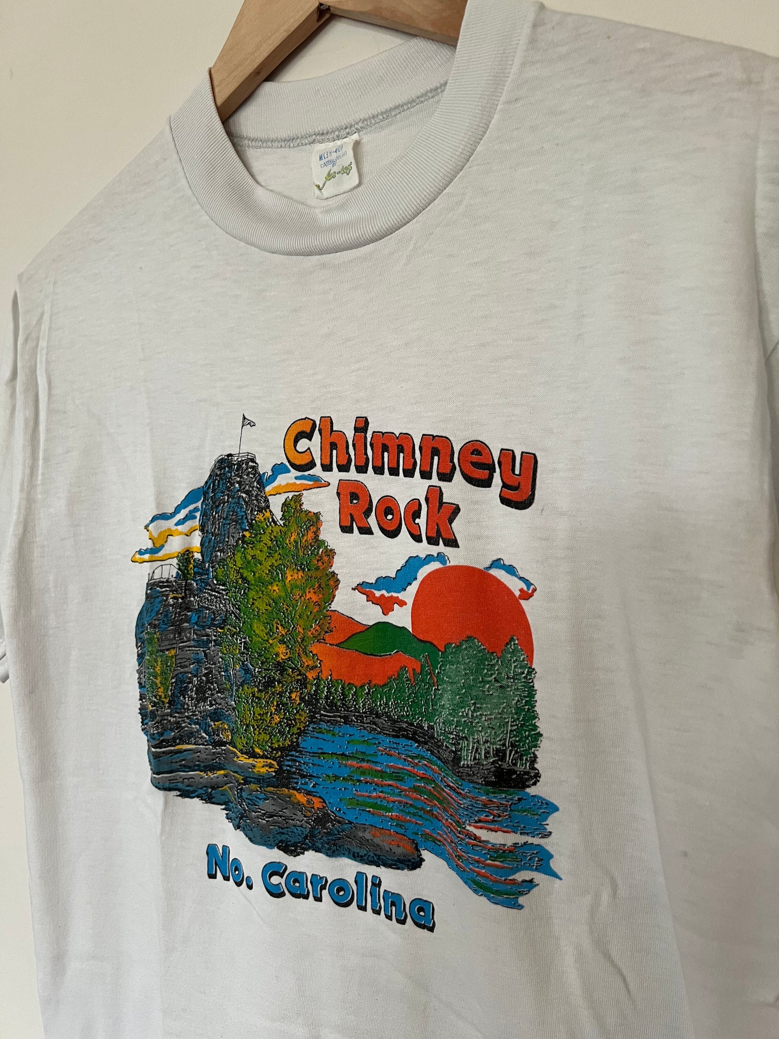 Vintage Chimney Rock North Carolina Souvenir Tee