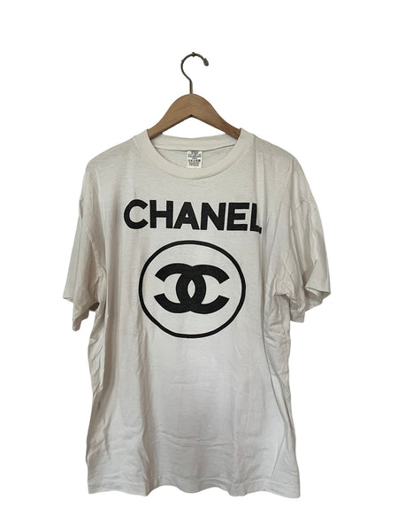 Bootleg 1992 Chanel Logo Graphic Vintage Tee