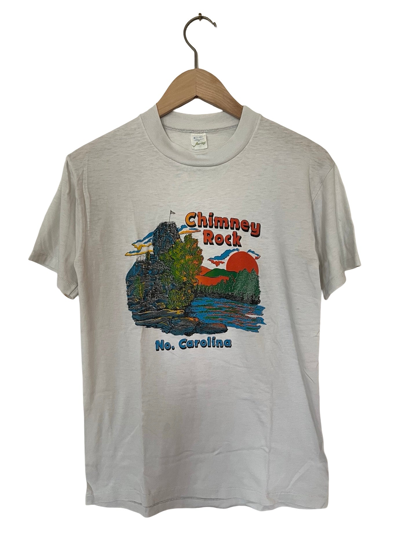 Vintage Chimney Rock North Carolina Souvenir Tee