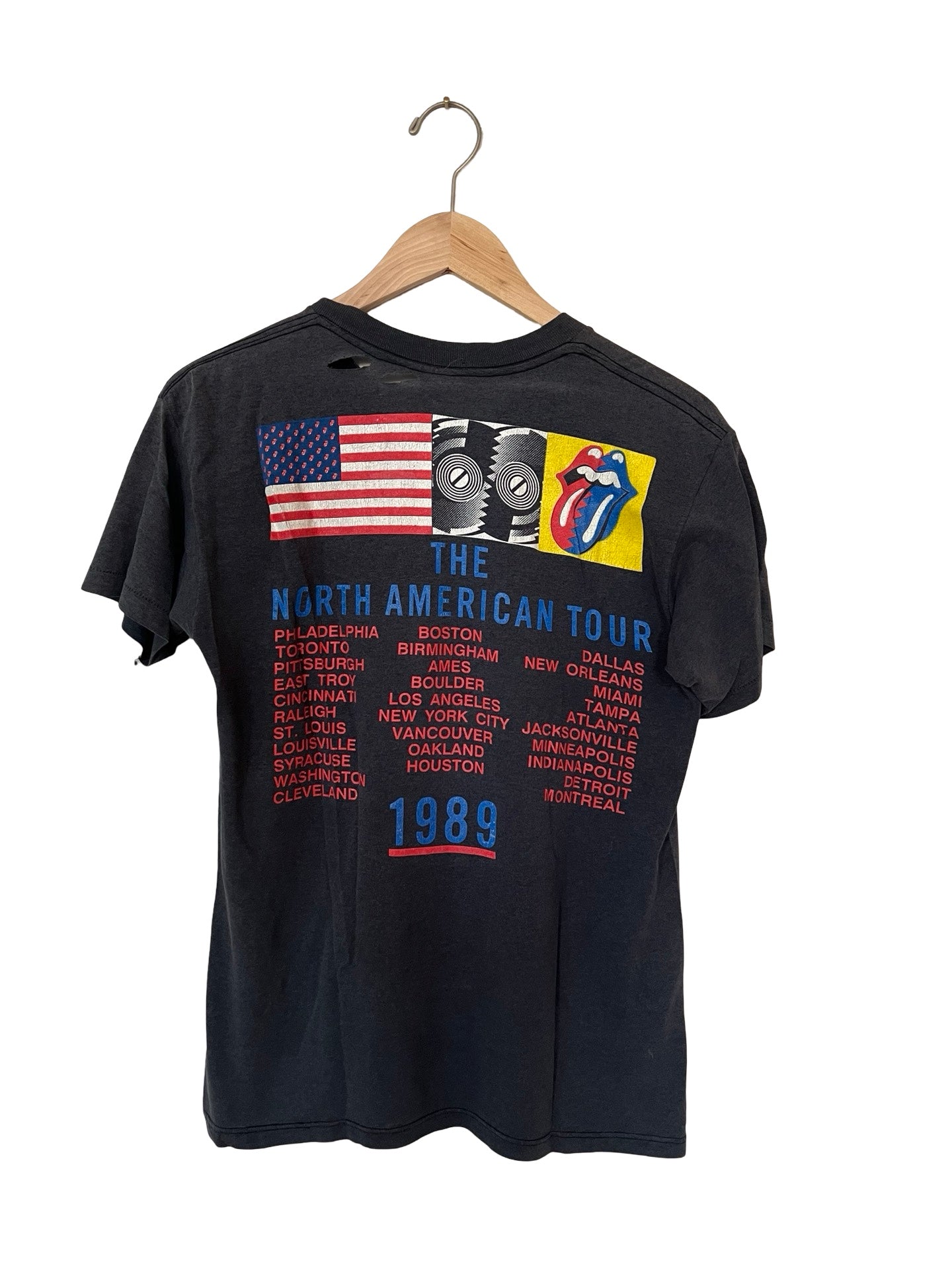 Vintage ROLLING STONES 1989 TEE