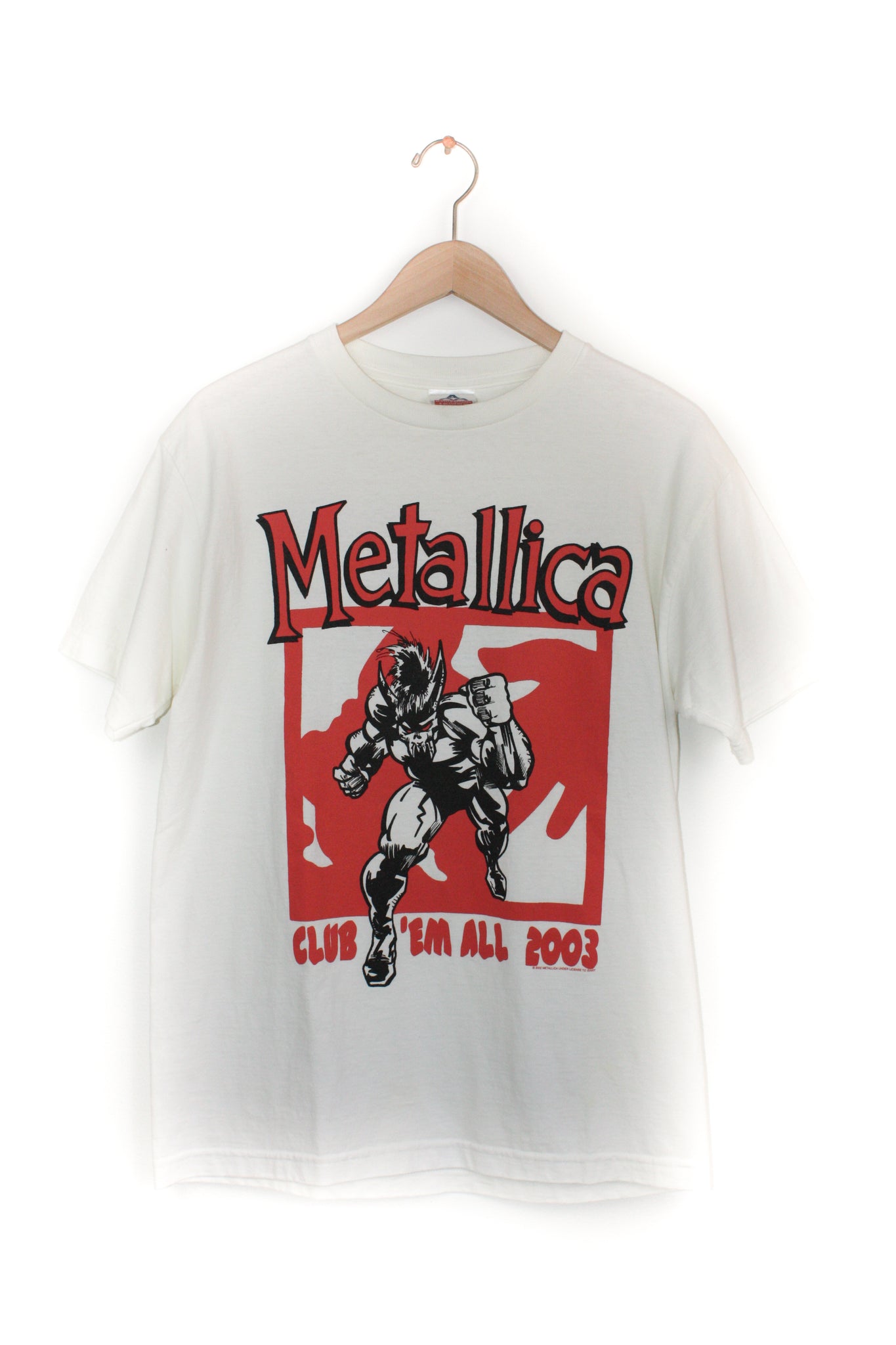 2003 METALLICA CLUB 'EM ALL