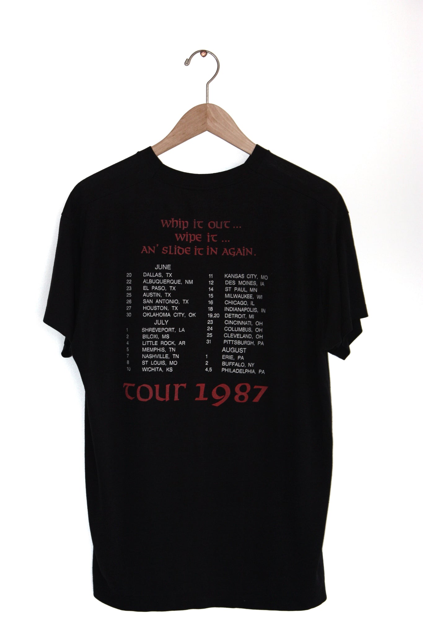 1987 WHITESNAKES TOUR